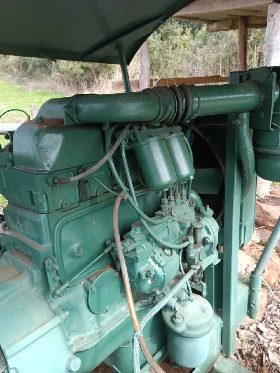 POTÊNCIA BRUTA NA IRRIGAÇÃO! Motor OM314 85CV RECÉM-FEITO + Bomba KSB 80-40/3 6?x5? - ALTA - Foto 4