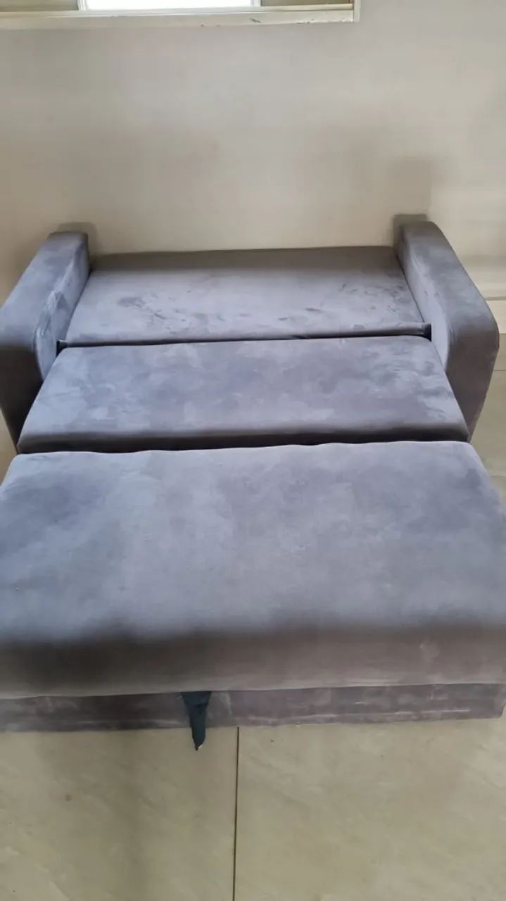 Vendo ou troco em cama sofá matri  - Foto 2