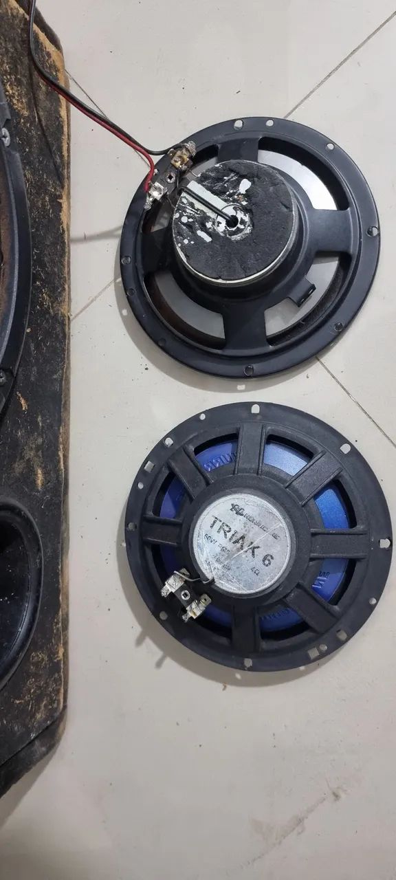 Vendo som, caixa de grave, modulo pyramid 800, 2 triaxial - Foto 2