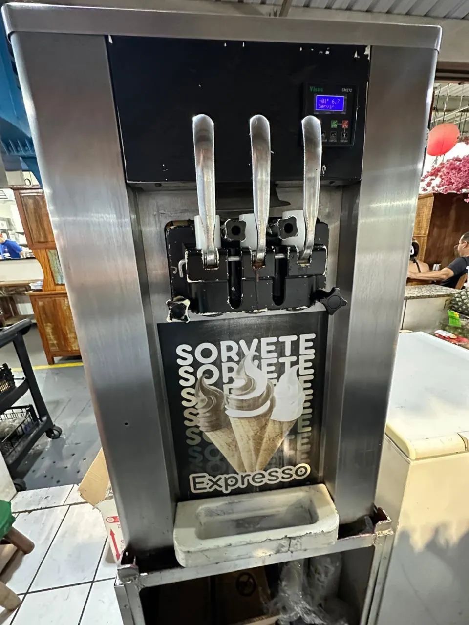 Máquina de sorvete 
