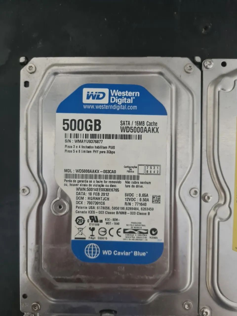 Lote de HD 3,5" 500GB - Foto 2