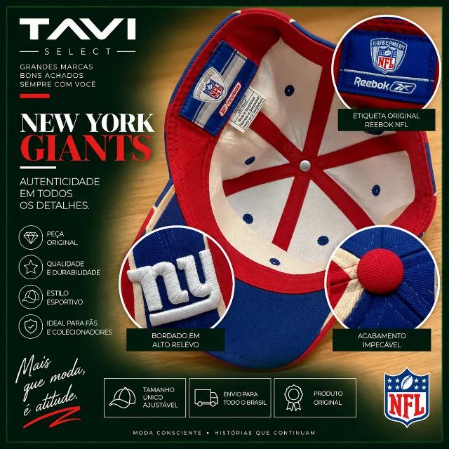 Boné New York Giants NFL - Reebok - Foto 2