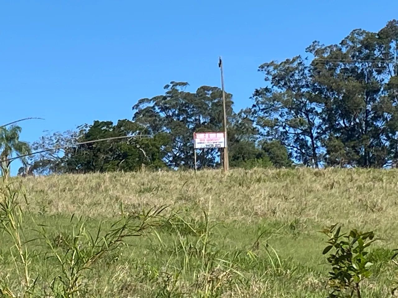Área rural para parcelamento 
