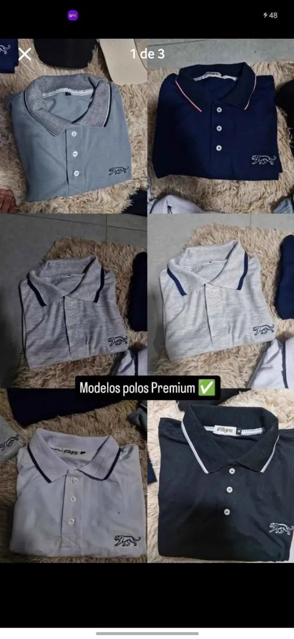Camisas Polo e básica 