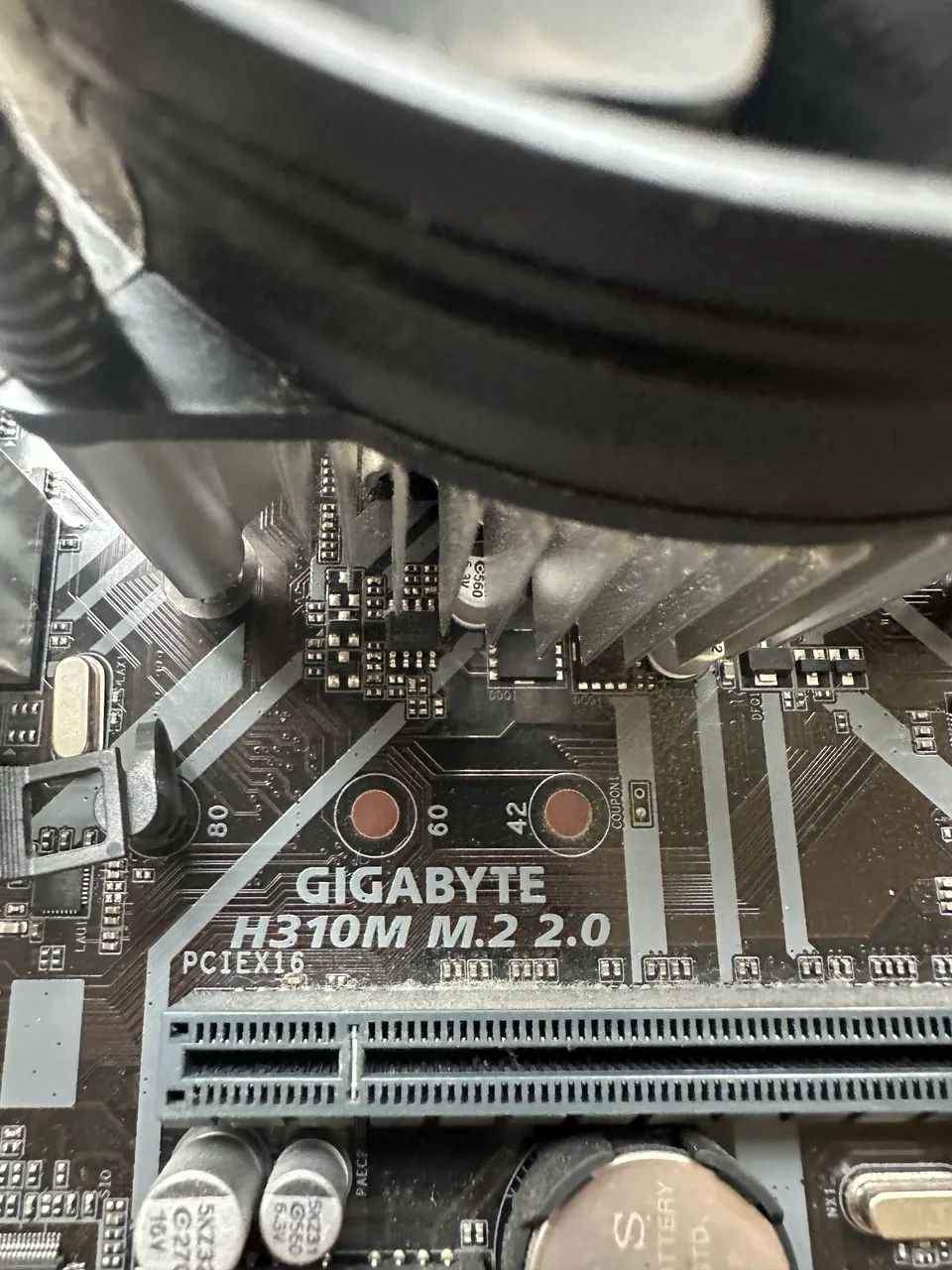 Processador: Intel Core i3-9100F Placa-mãe: H310M M.2 2.0 - Foto 2