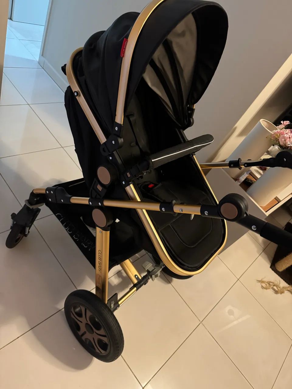 Carrinho de bebê novo 