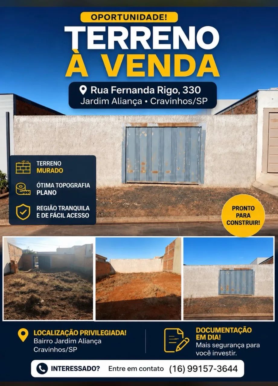 Terreno Jardim Aliança