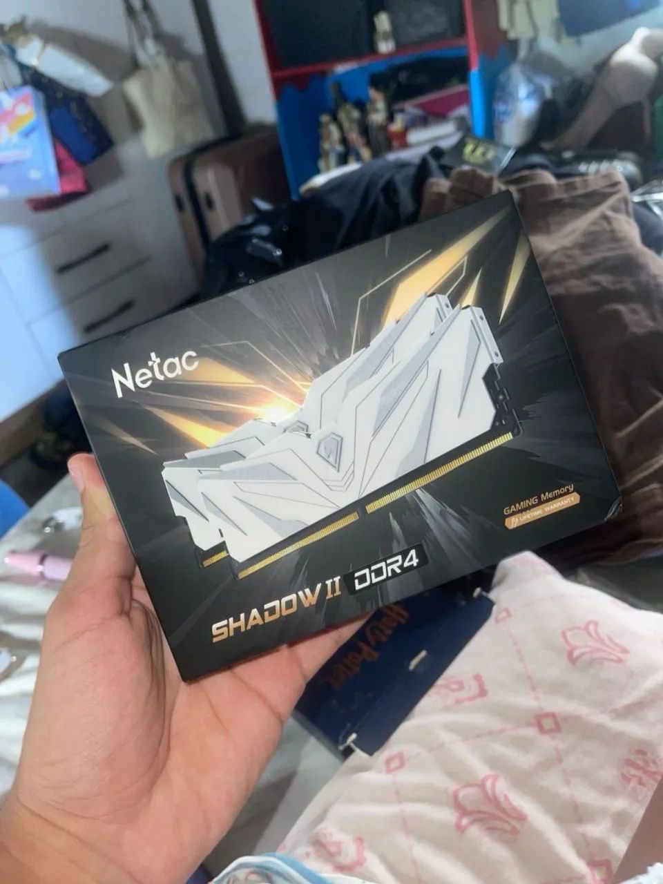 Memória RAM 2x8gb DDR4  3200mhz Netac ( NOVA ) - Foto 3
