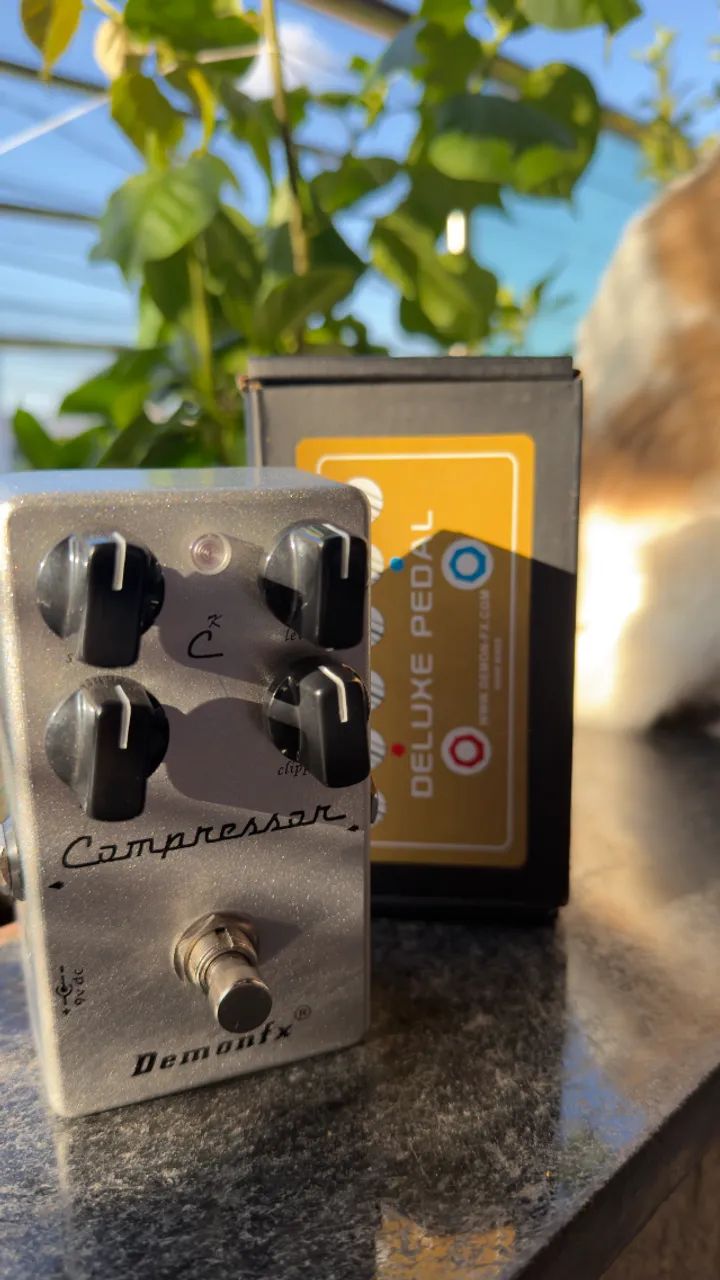 Pedal Compressor CK Demonfx - Clone Keeley C4 Compressor - Foto 2