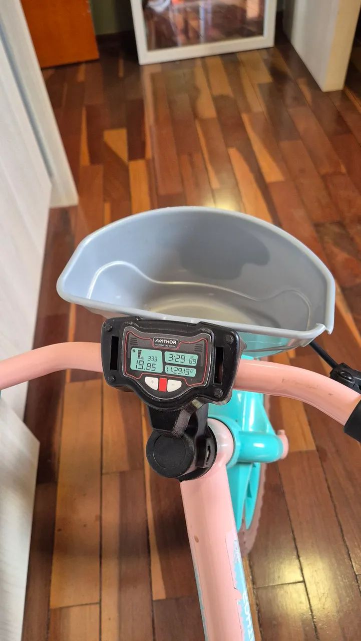 Bicicleta de equilíbrio rosa - Foto 3