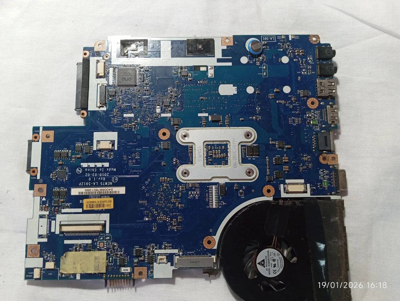 Placa Mãe Notebook Acer Aspire 5251-1069 Leia descrição  - Foto 5