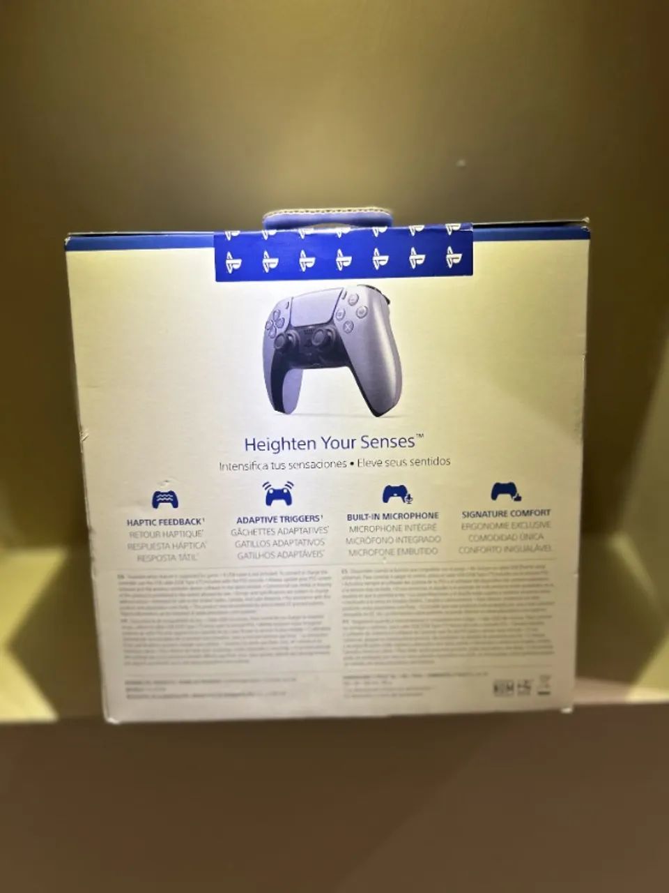 NOVO - Controle de PS5 dualsense Silver Sterling (pc, celular, bluetooth) - Foto 2
