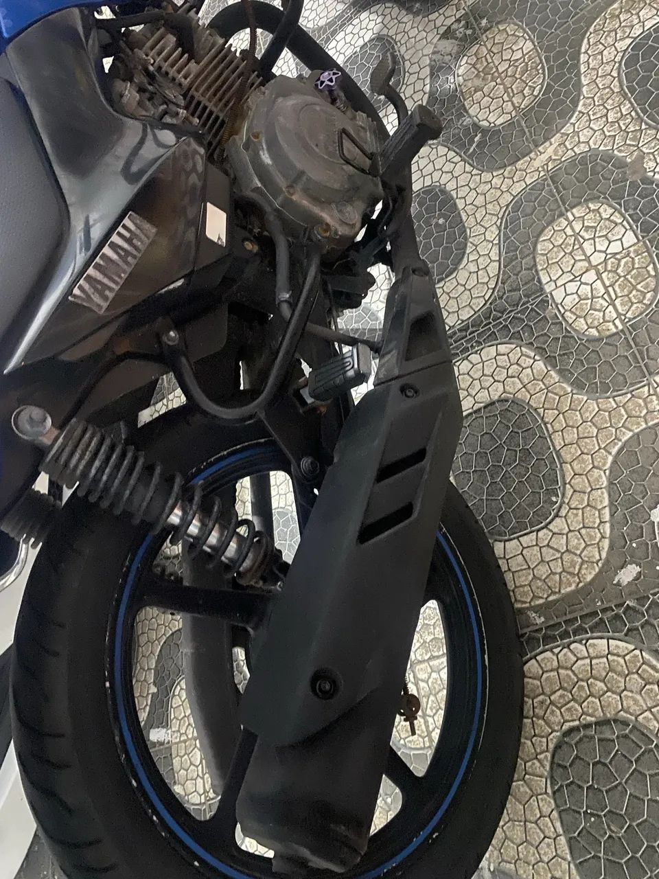 Yamaha factor 125 2014 azul - Foto 2