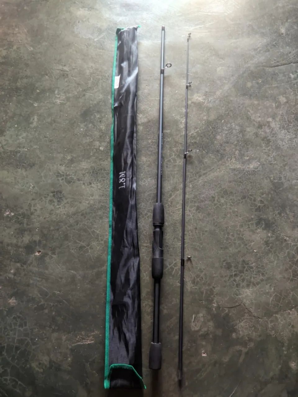 Kit de pesca completo com linha multifilamento no molinete  - Foto 4