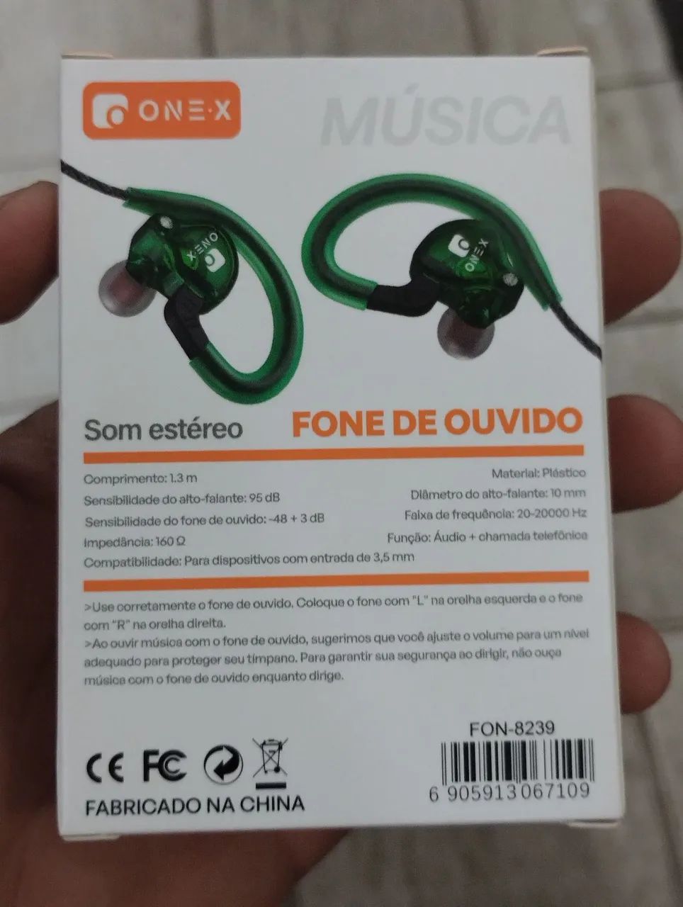 fone de ouvido com fio  - Foto 5