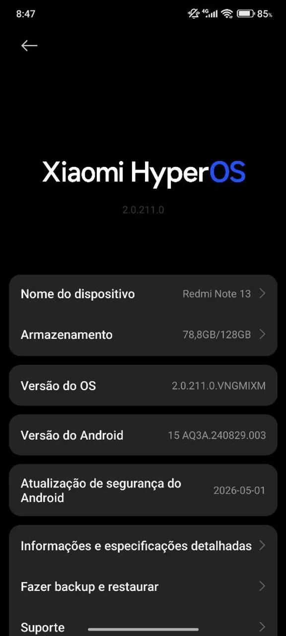 Redimi Note 13  - Foto 4