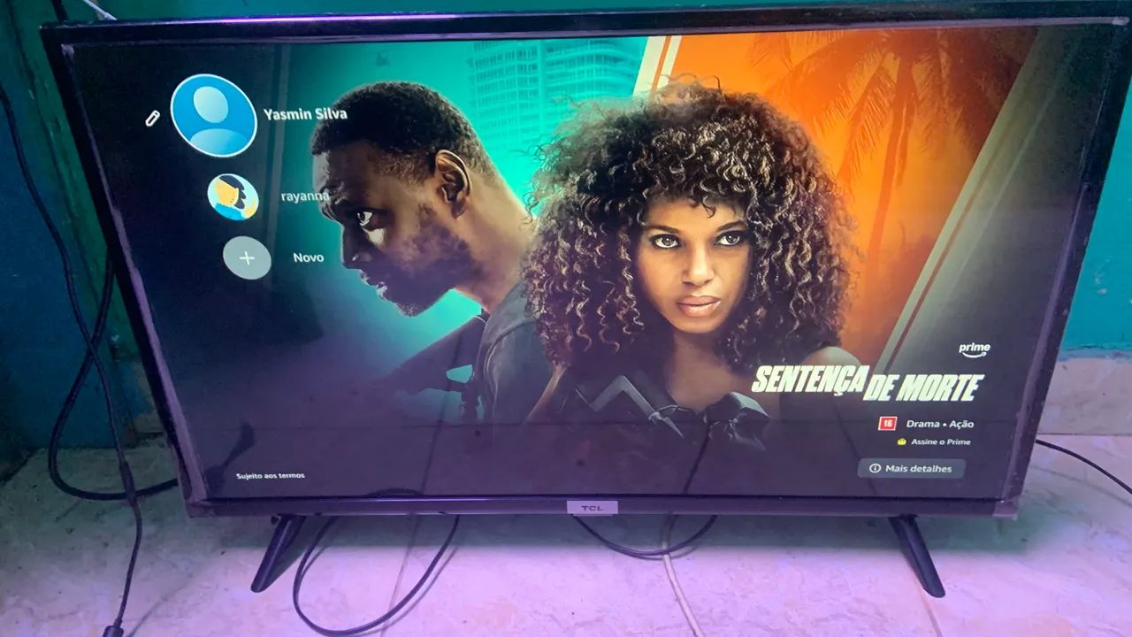 TV ANDROID TCL 32 POLEGADAS FUNCIONANDO 100% - Foto 3