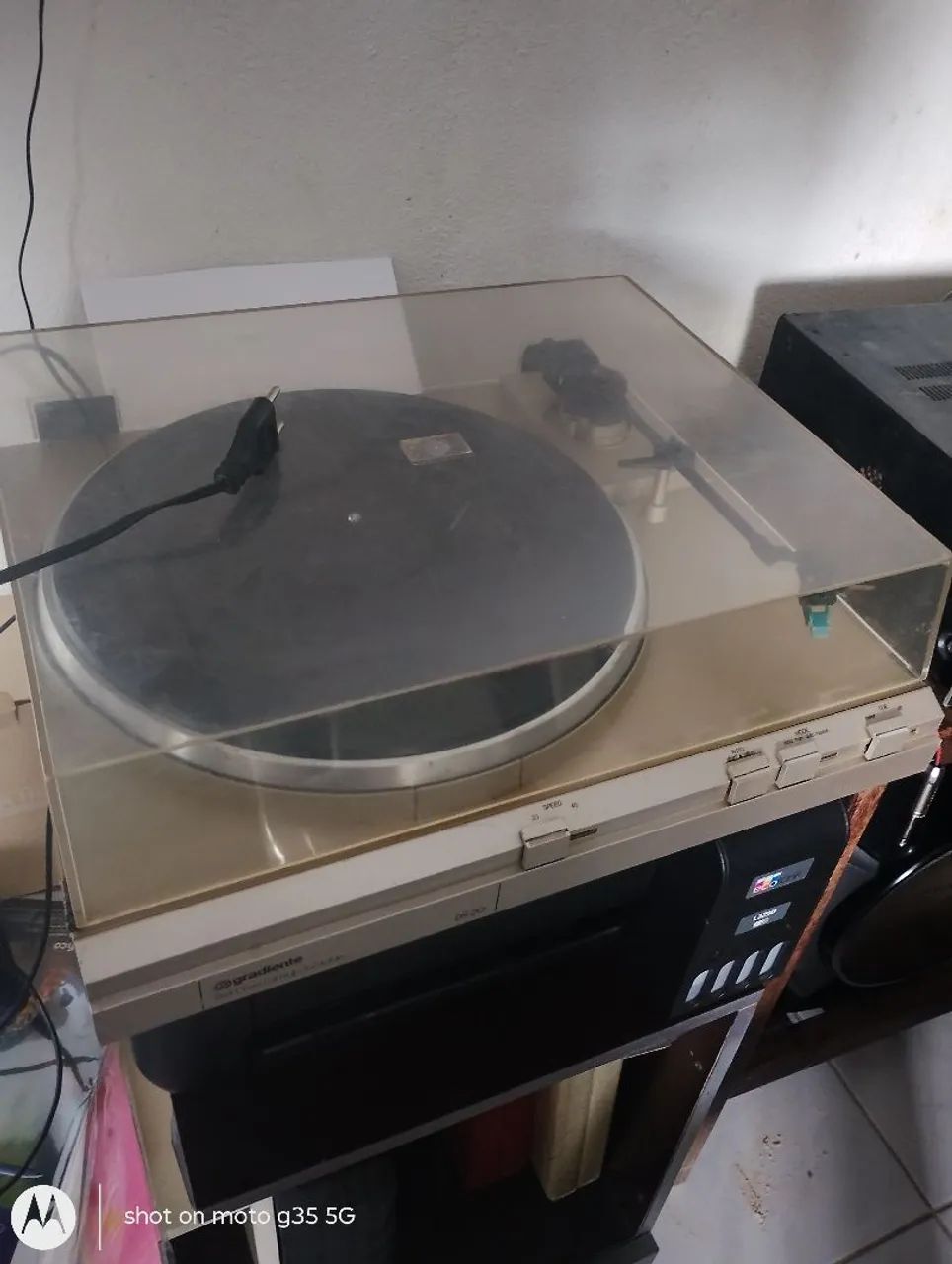 Receiver+ toca discos Gradiente (pra conserto / reparo)