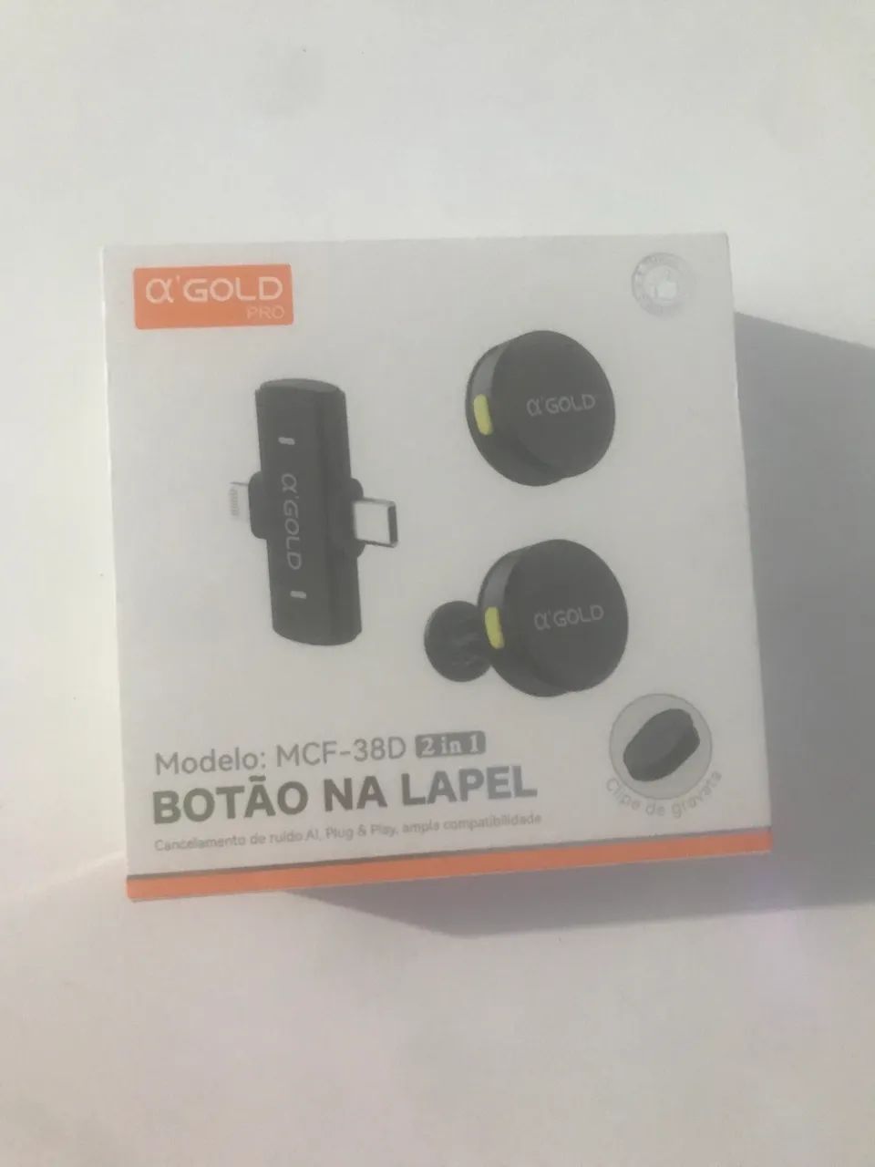 Microfone de lapela  - Foto 3