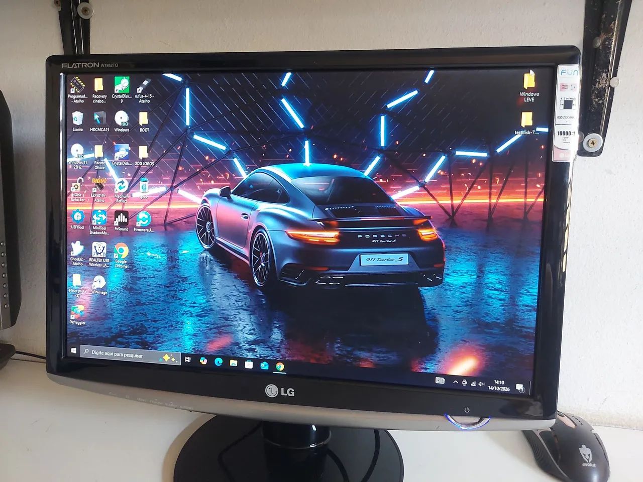Monitor LG 19 polegadas widescreen.  - Foto 3