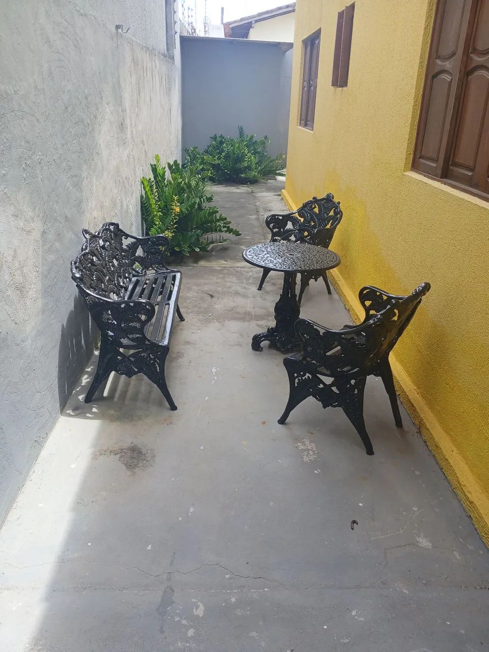 Conjunto jardim de ferro