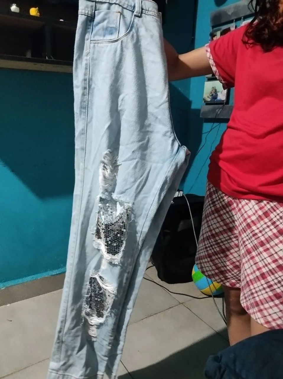 Vende se calça nova linda - Foto 2