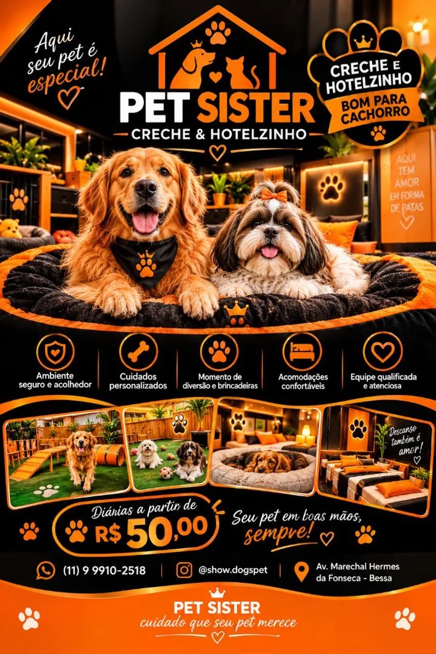 Creche e Hotelzinho Pet