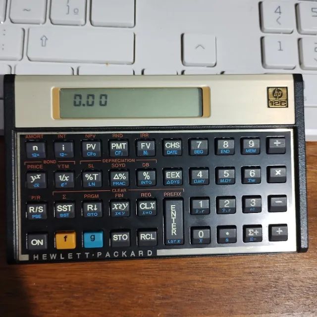 Calculadora empresarial HP 12 C 