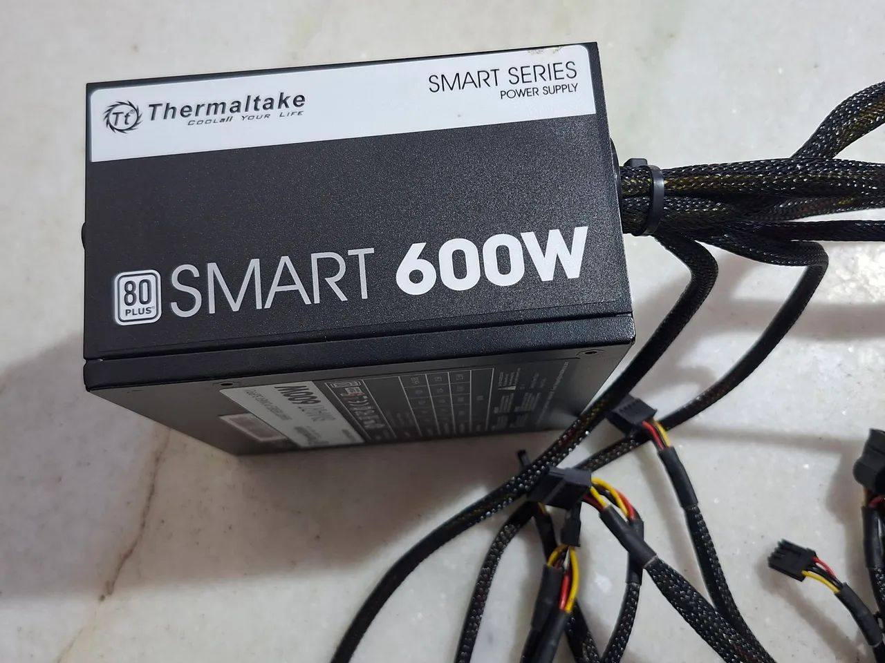 Fonte Thermaltake 600W Smart Series 80 Plus - Foto 4
