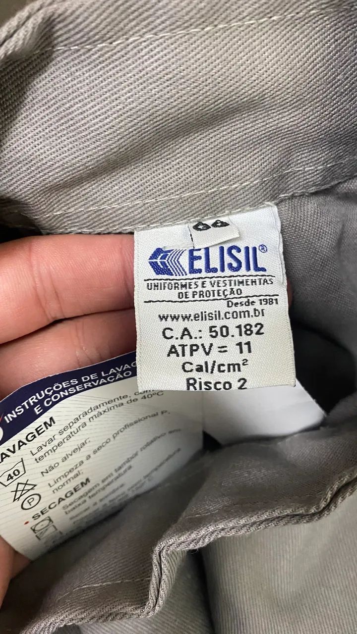 Roupa para Eletricista CA 50182 TM GG - Foto 3