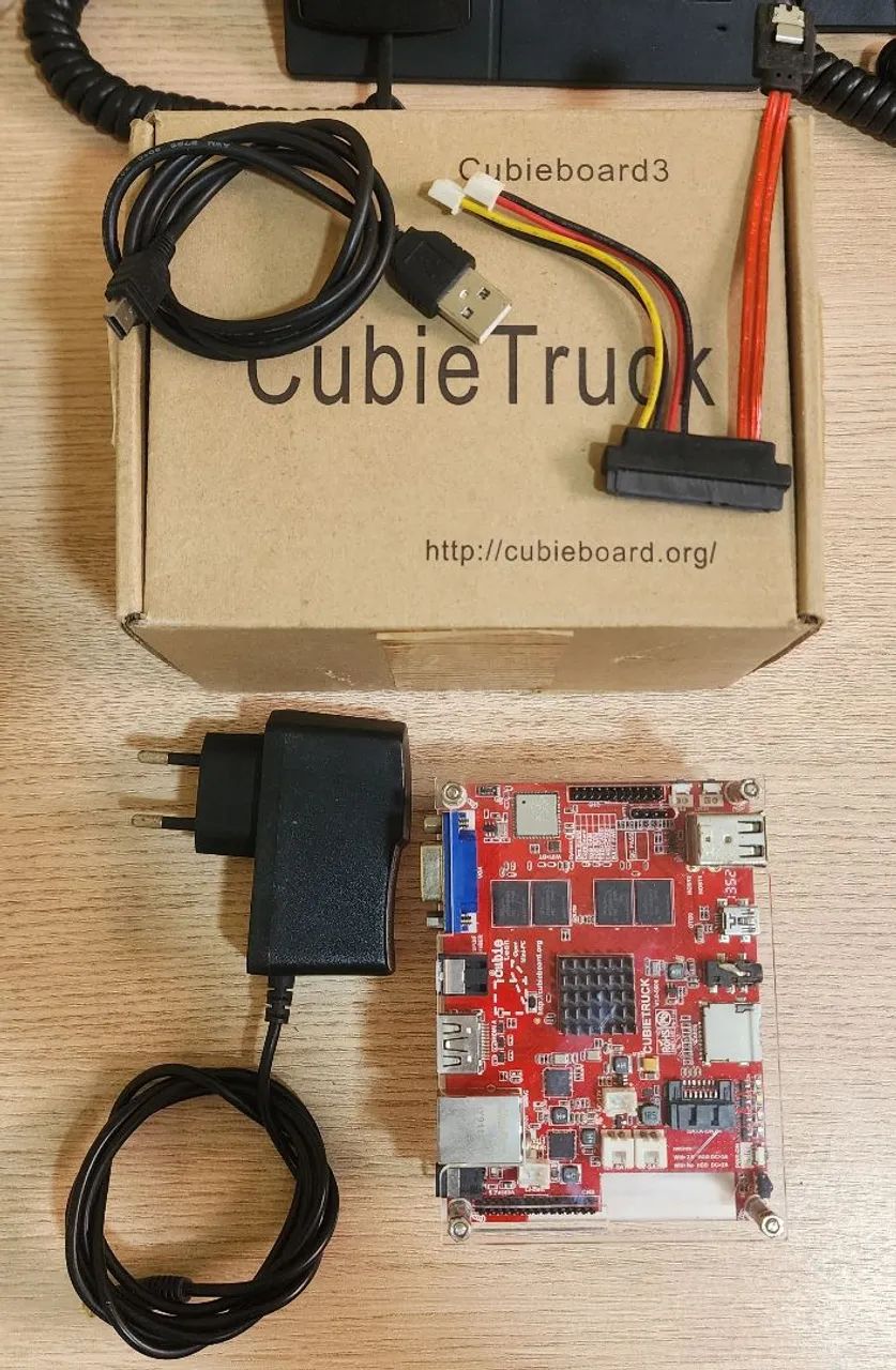 Mini PC Cubieboard 3 CubieTruck A20 Dual Core com WiFi,. Bluetooth, HDMI e SATA 2.0 - Foto 4
