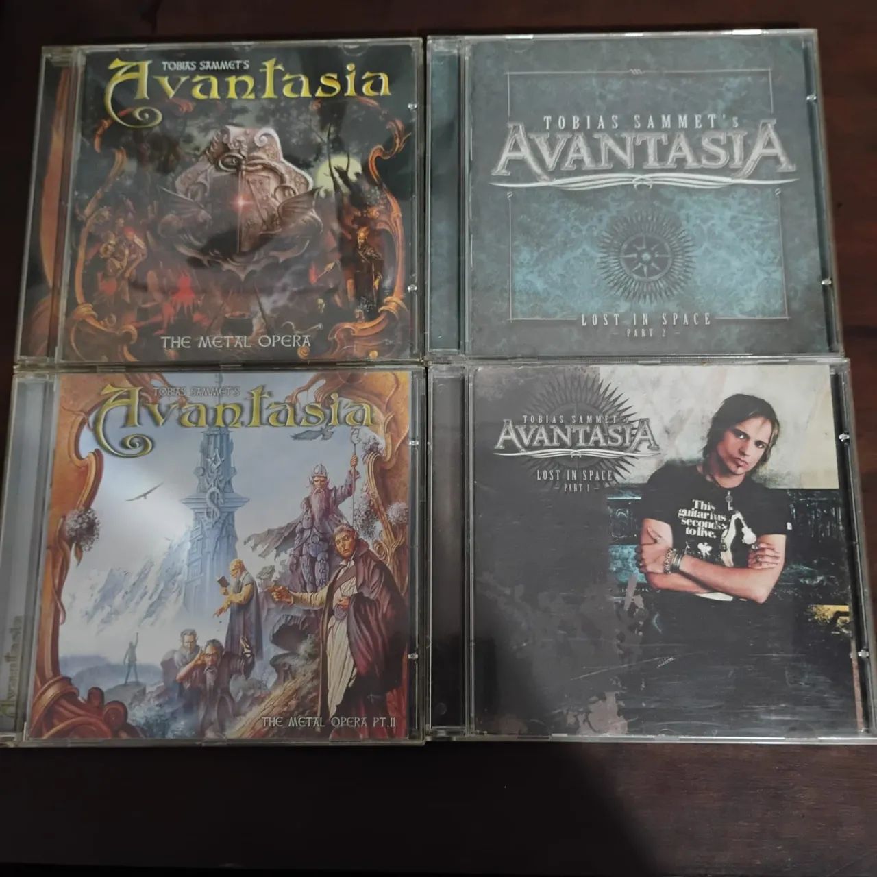 Kit CDs da banda Avantasia