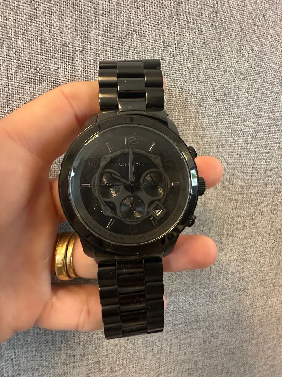 relógio michael kors preto - Foto 2