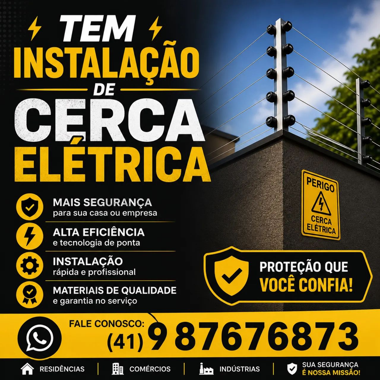 Câmeras/Cerca elétrica  - Foto 2