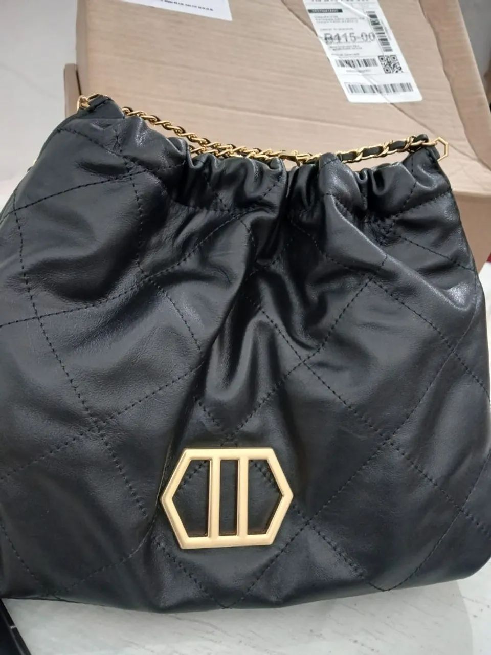 Bolsa da arezzo  original  de couro - Foto 3