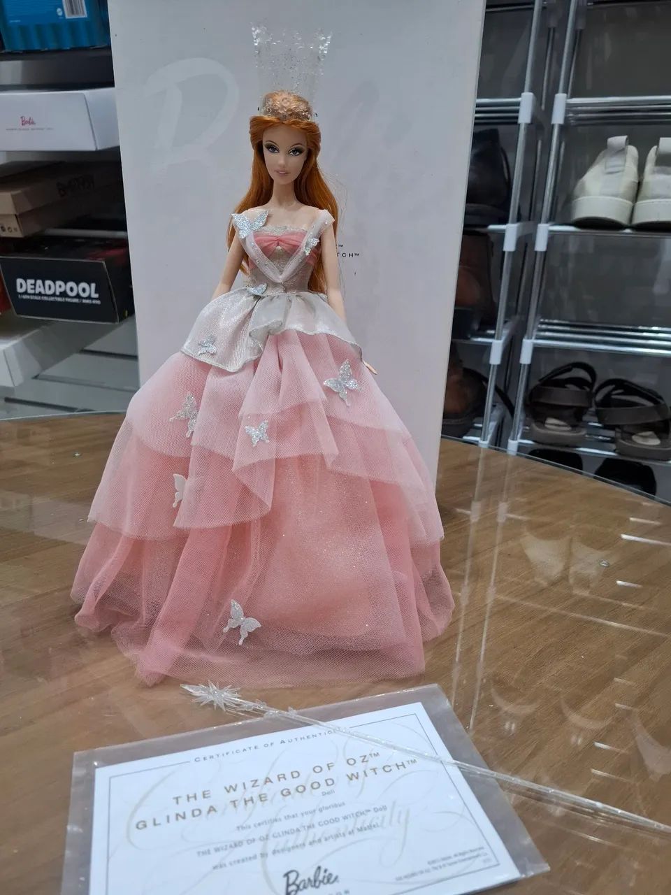 Boneca barbie collector o mágico de oz glinda