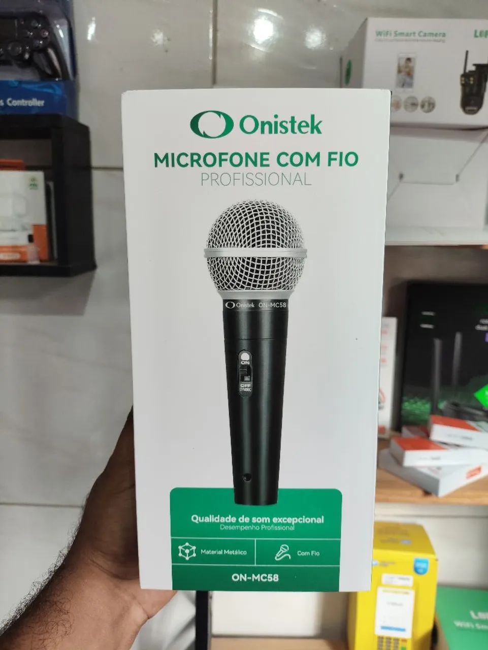 Microfone Com Fio MC58 441992607076853760