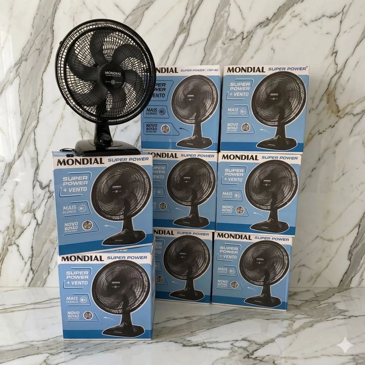  Ventilador 40cm Mondial Super Power Silencioso 6 Pás (Entrega Rápida - Foto 2