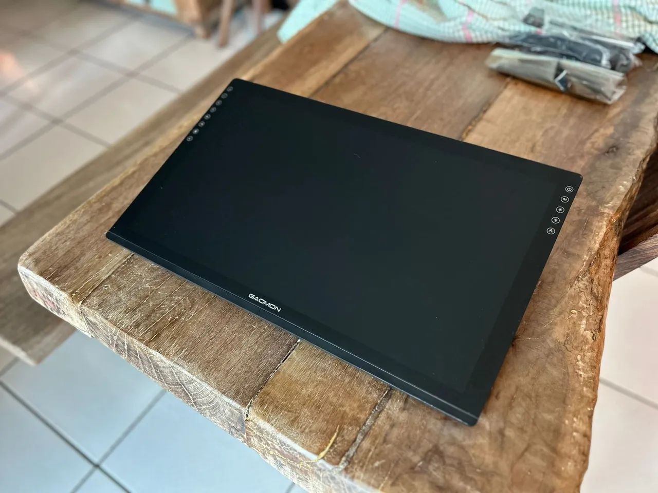  Gaomon PD 2200 Tablet Grafico de 21,5 polegadas tela de laminação completa antireflexo - Foto 6