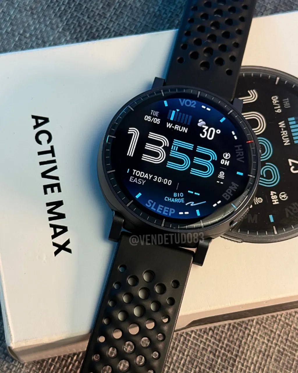 Smartwatch Amazfit Active Max - GPS preciso, +170 esportes - Foto 2