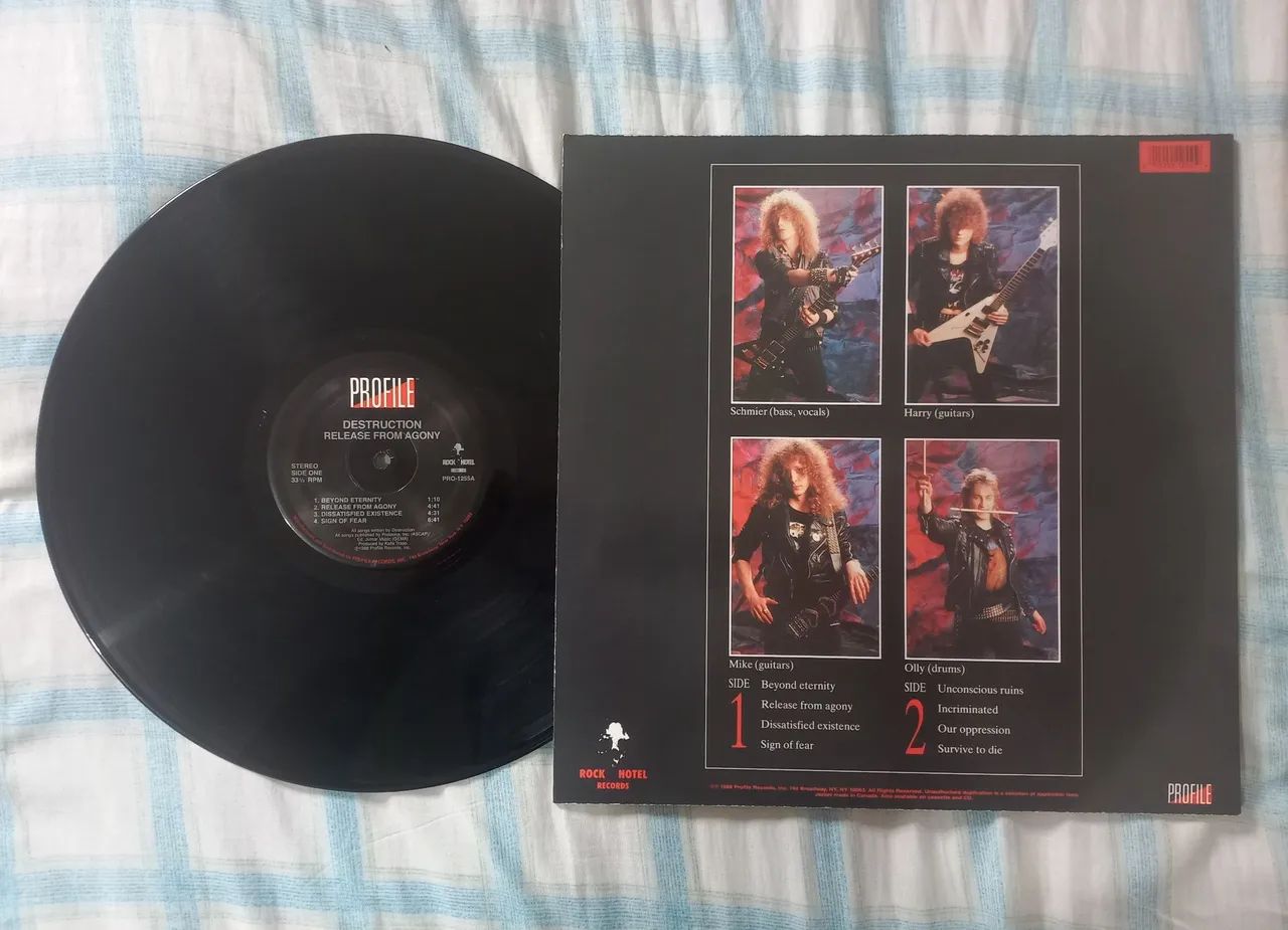 LP Destruction - Release from Agony - Foto 4