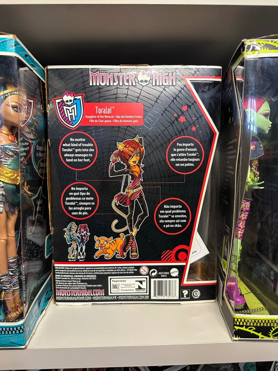 Boneca Monster High Toralei básica  - Foto 2