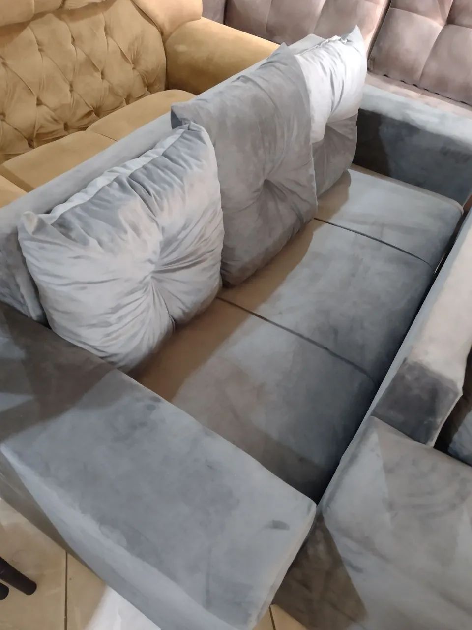 Conjunto de sofá 2 e 3 lugares  - Foto 2