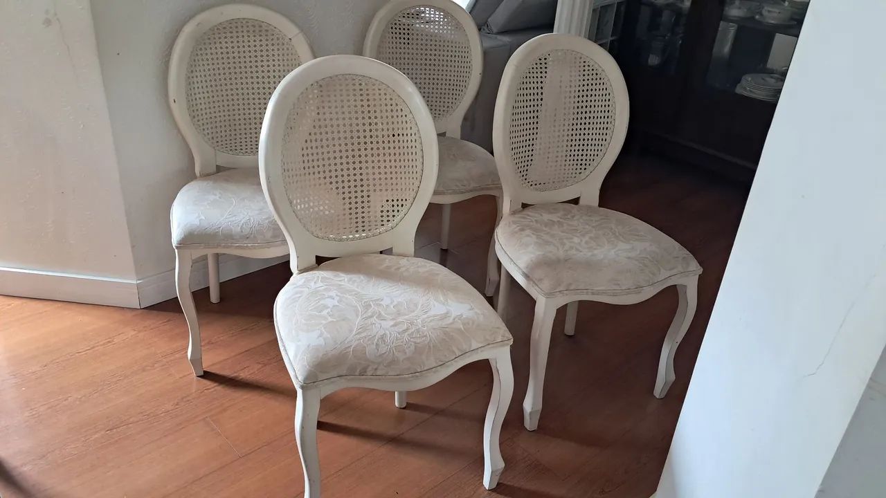 4 cadeiras Luis XV clássicas - Foto 2