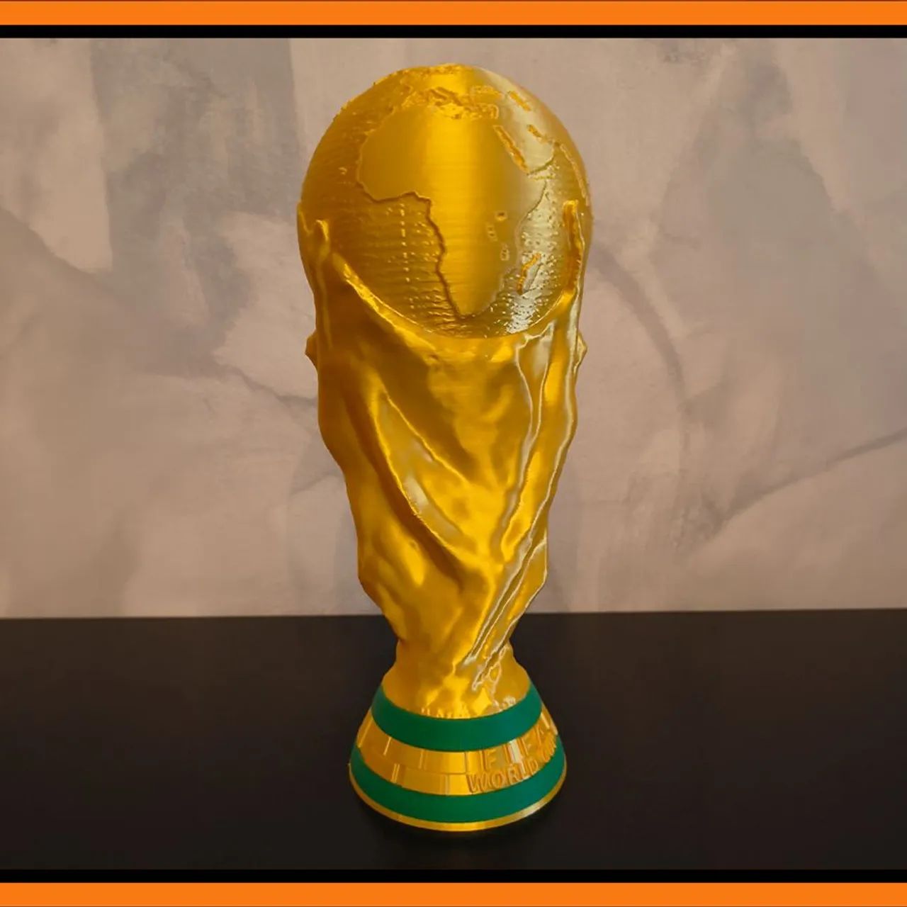 Taça Copa do Mundo 27cm - Impressão 3D  - Foto 2