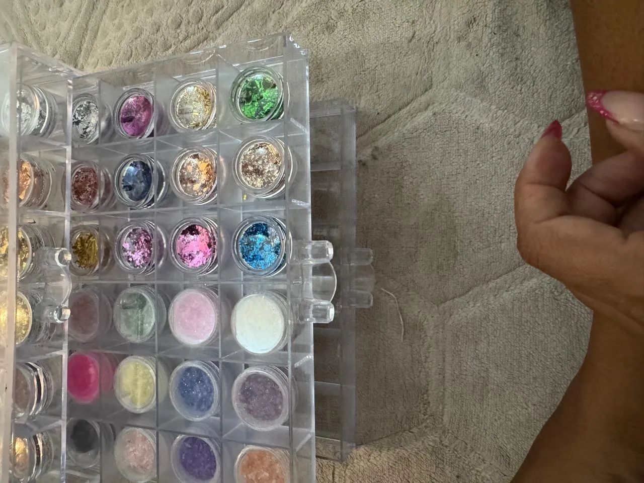 Gaveteiros manicure com pó  - Foto 3