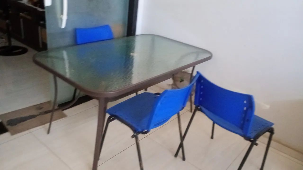 Mesa de vidro de jantar  - Foto 2