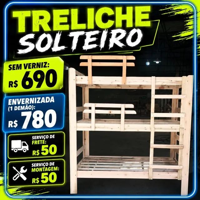 TRELICHE SOLTEIRO 