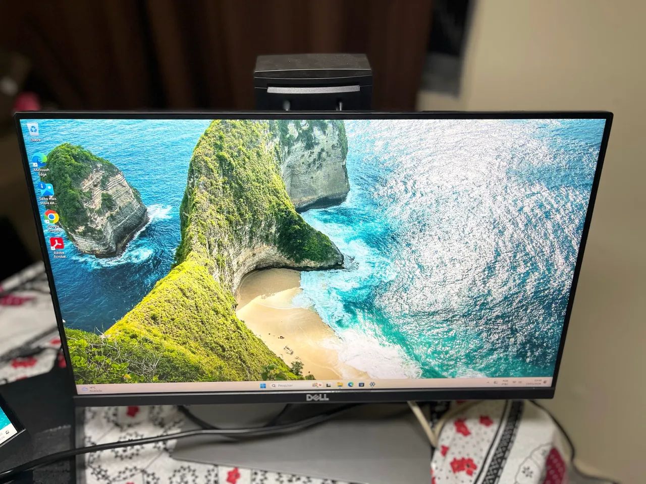 Desktop mini dell i5 + monitor fullhd 22 polegadas 