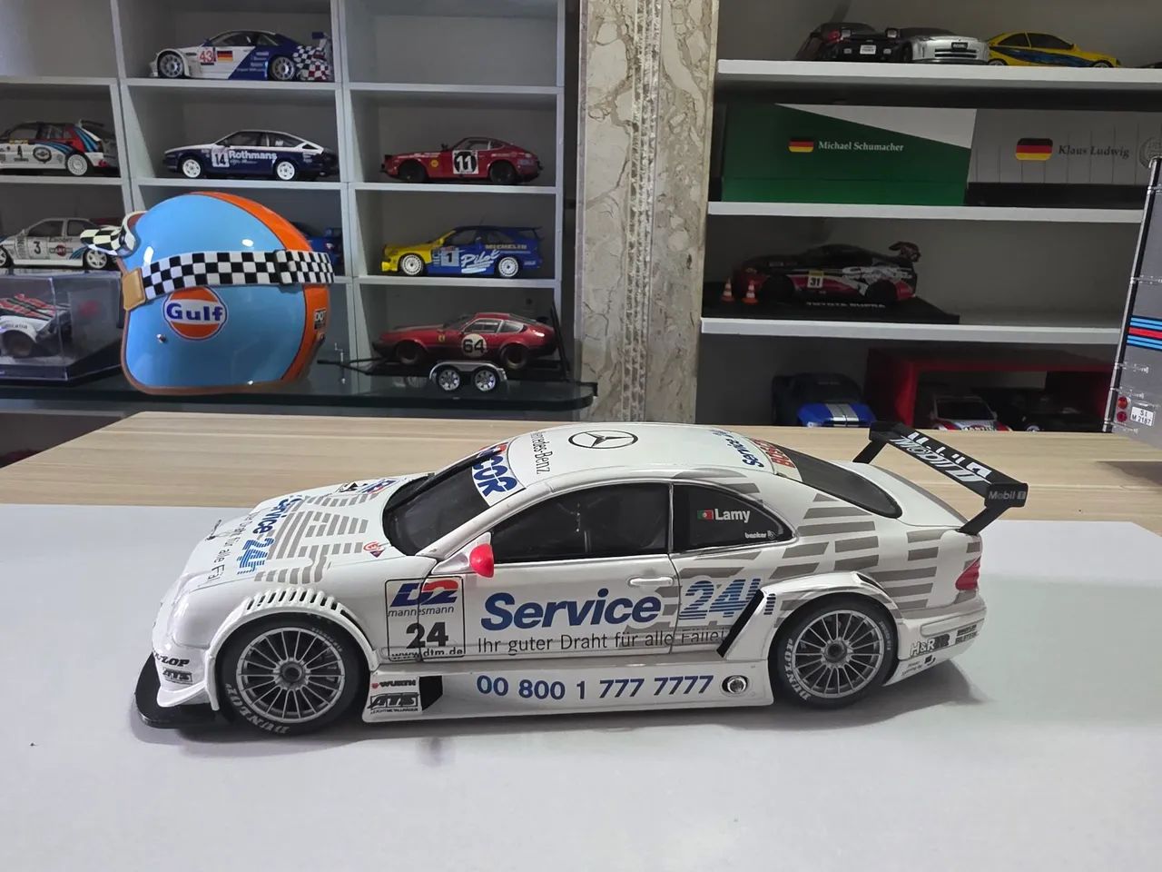 ミニカー Maisto Mercedes-Benz CLK-DTM 2004 1/18 Miniatura Mercedes